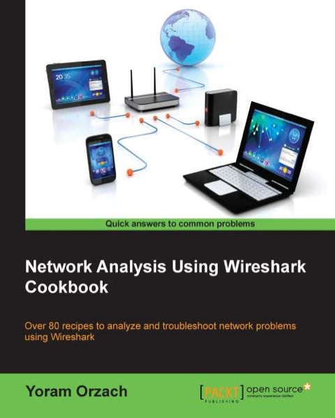 Cover image for book Network Analysis using Wireshark Cookbook