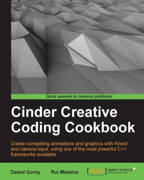 Cover image for book Cinder Creative Coding Cookbook