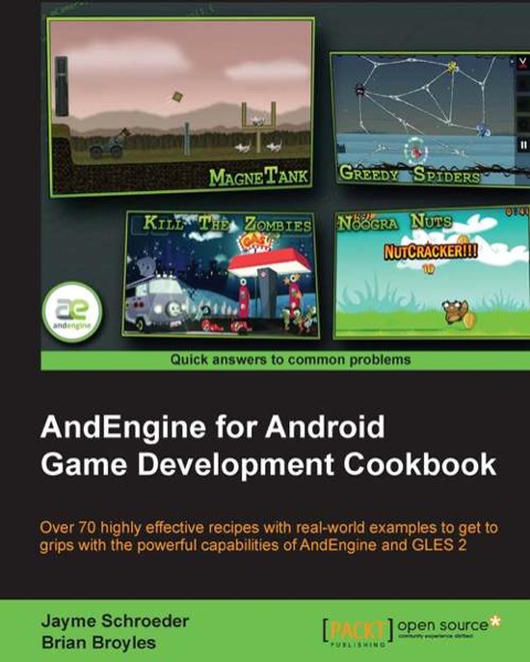 Cover image for book AndEngine for Android Game Development Cookbook