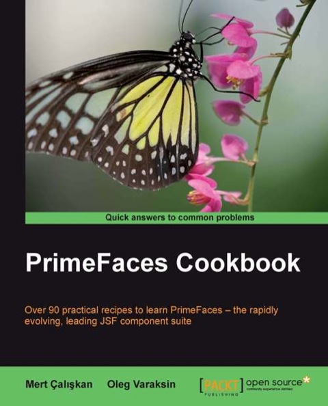 Cover image for book PrimeFaces Cookbook
