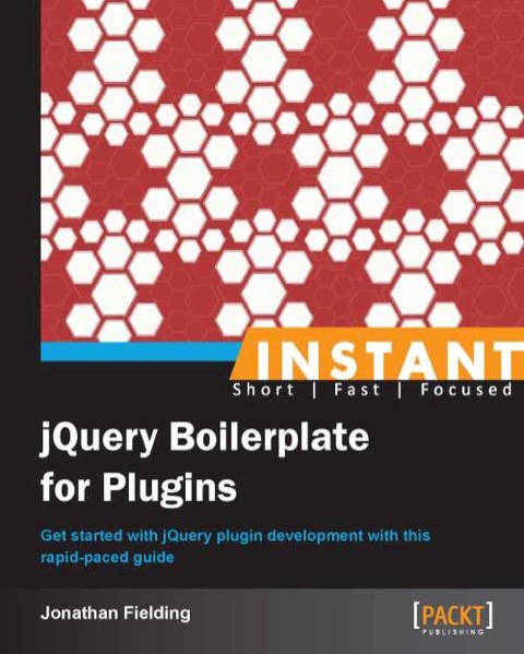 Cover image for book Instant jQuery Boilerplate for Plugins