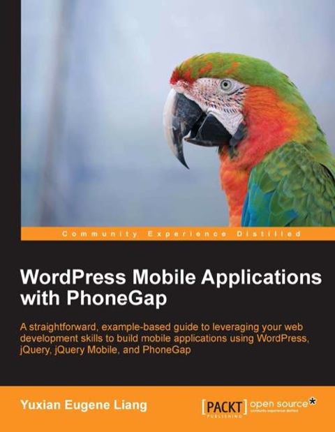 Cover image for book WordPress Mobile Applications with PhoneGap