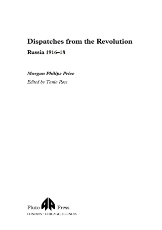 Dispatches From the Revolution