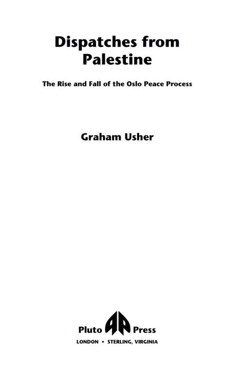 Cover image for book Dispatches From Palestine