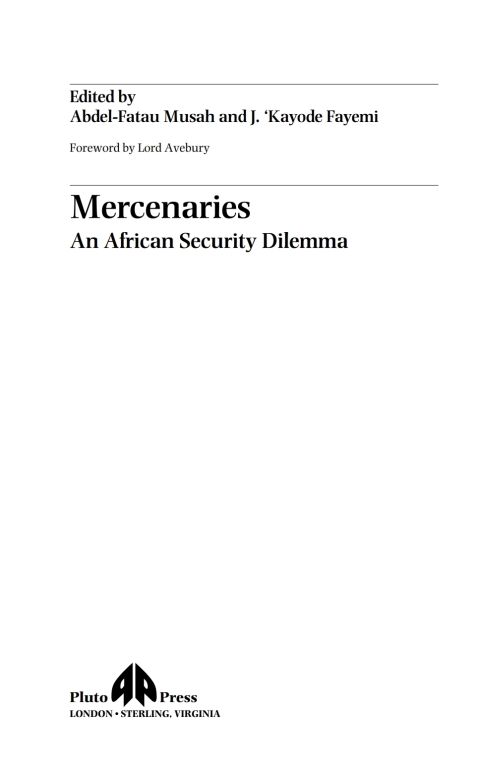 Cover image for book Mercenaries