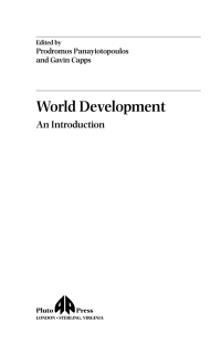 Cover image: World Development 1st edition 9780745314020
