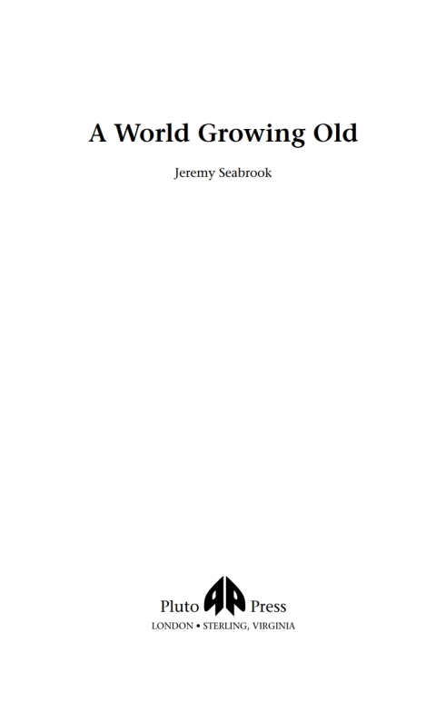 Cover image for book A World Growing Old