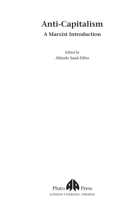Cover image for book Anti-Capitalism
