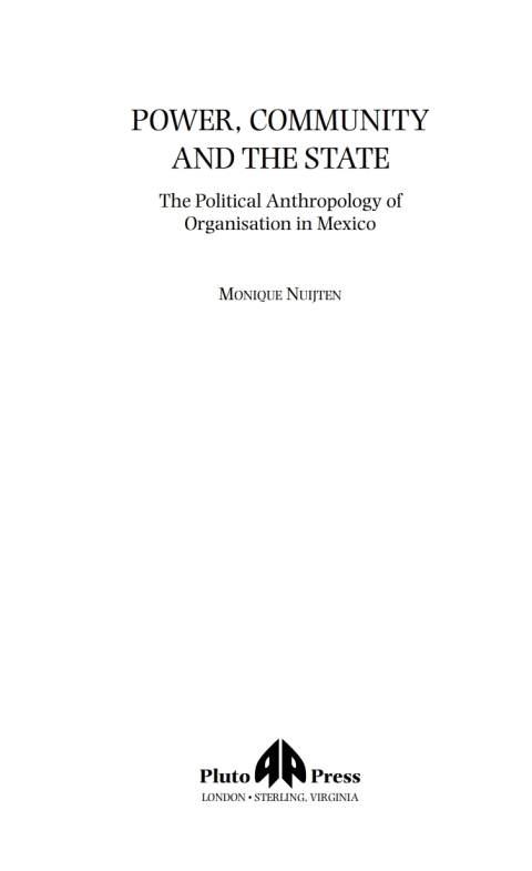 Cover image for book Power, Community and the State