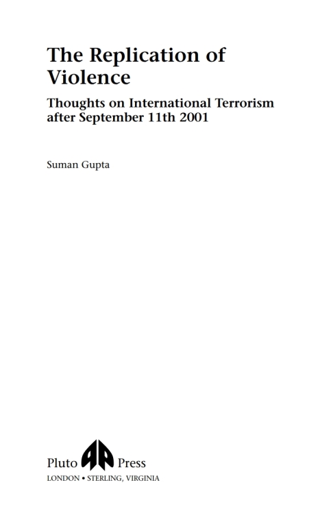 Cover image for book The Replication of Violence
