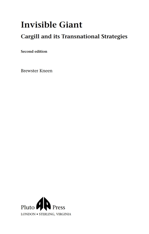 Cover image for book Invisible Giant