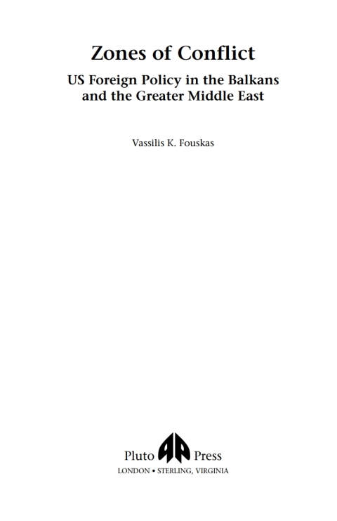 Cover image for book Zones of Conflict