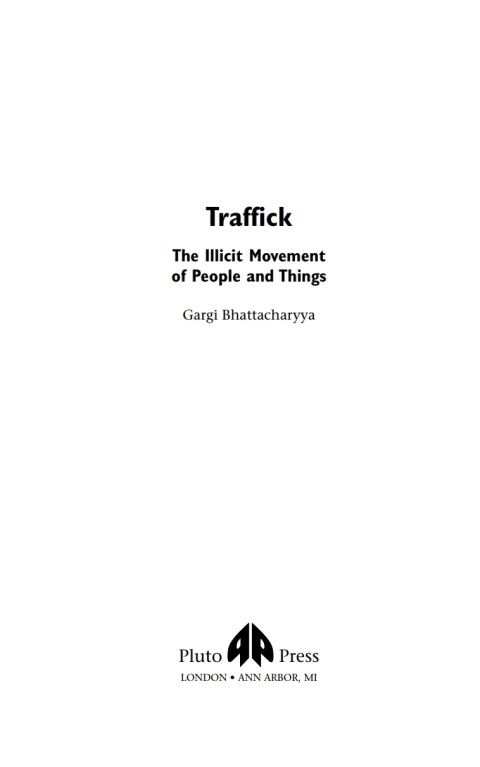 Cover image for book Traffick