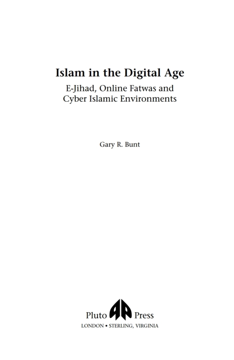 Cover image for book Islam in the Digital Age