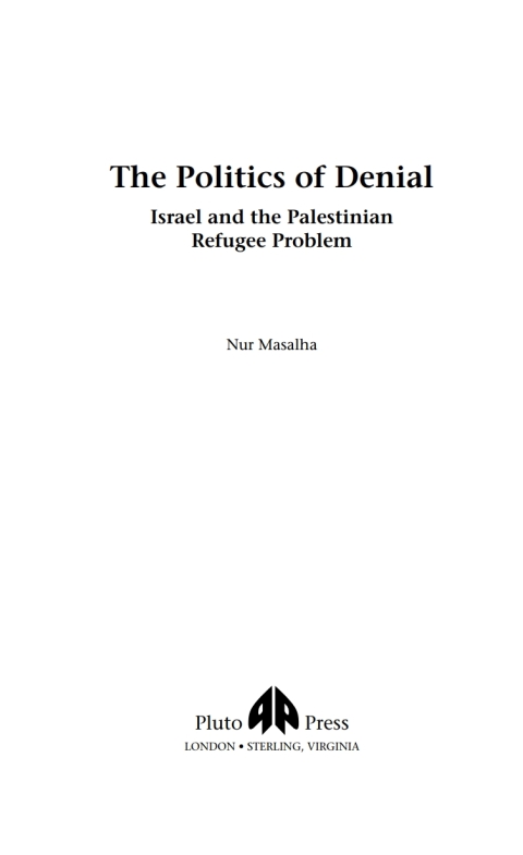 Cover image for book The Politics of Denial