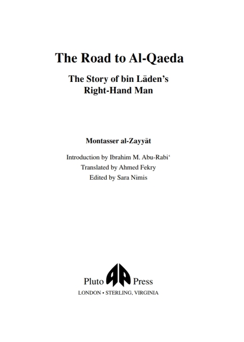 Cover image for book The Road to Al-Qaeda