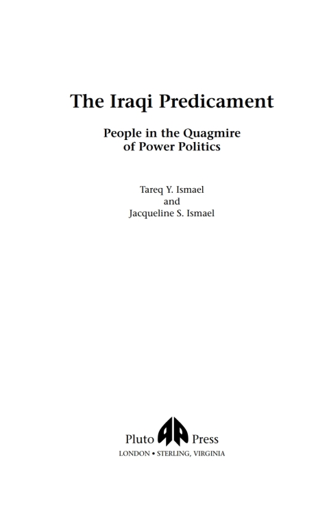 The Iraqi Predicament 