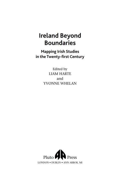 Cover image for book Ireland Beyond Boundaries