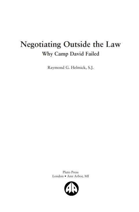 Cover image for book Negotiating Outside the Law