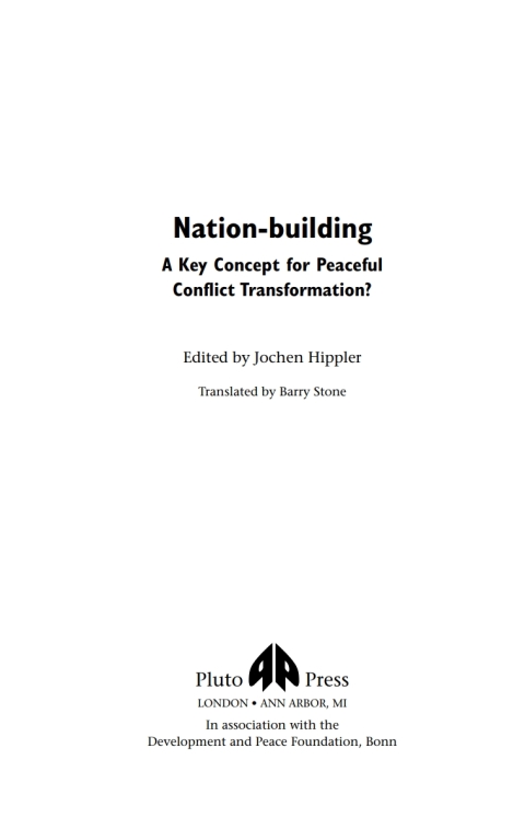 Cover image for book Nation-Building