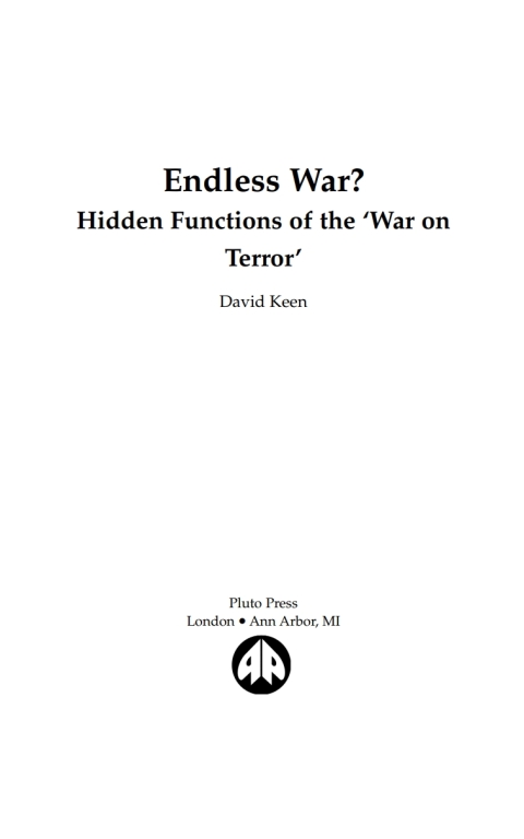 Cover image for book Endless War?