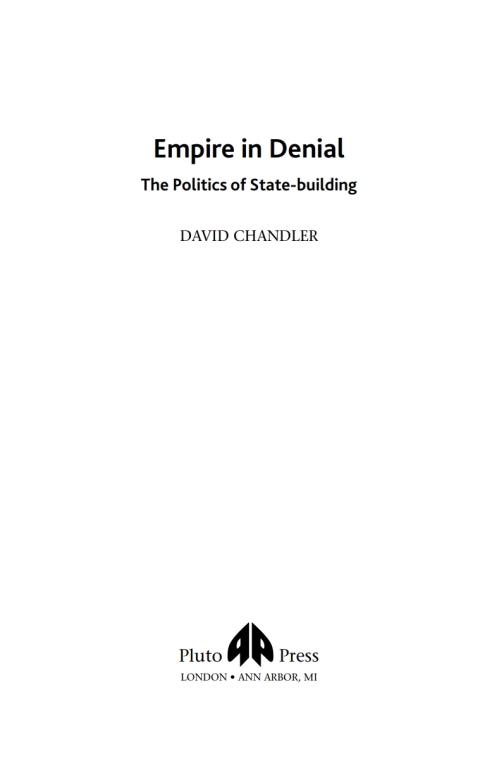 Cover image for book Empire in Denial