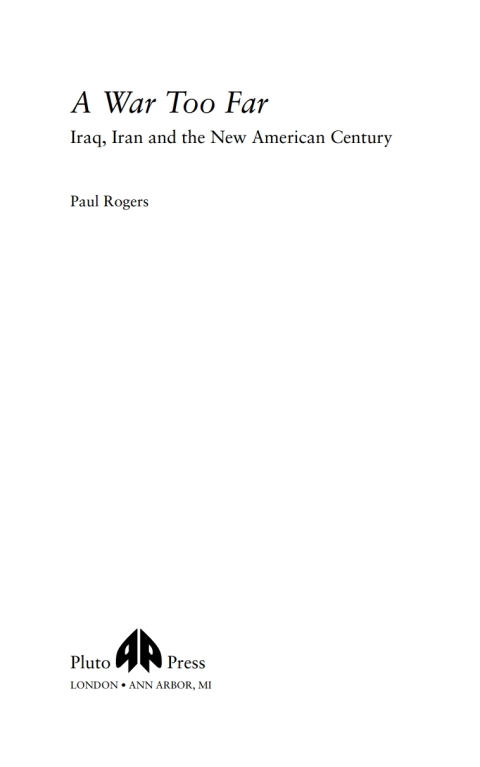 Cover image for book A War Too Far