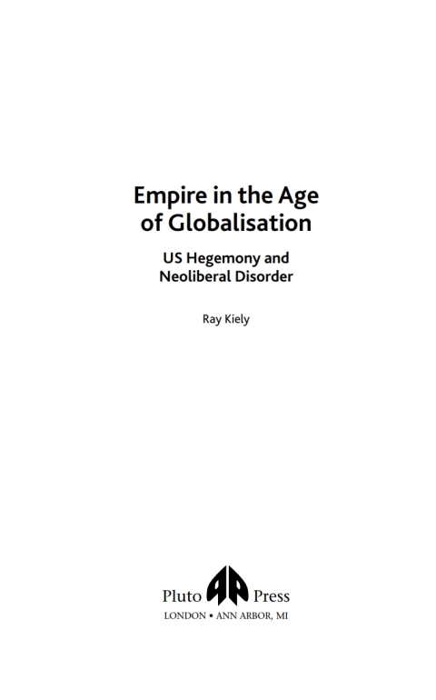 Cover image for book Empire in the Age of Globalisation