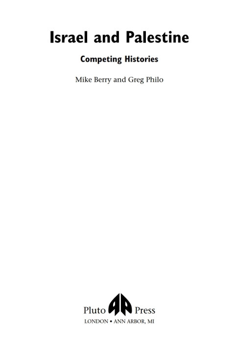 Cover image for book Israel and Palestine