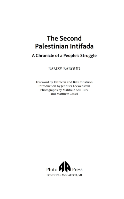 Cover image for book The Second Palestinian Intifada