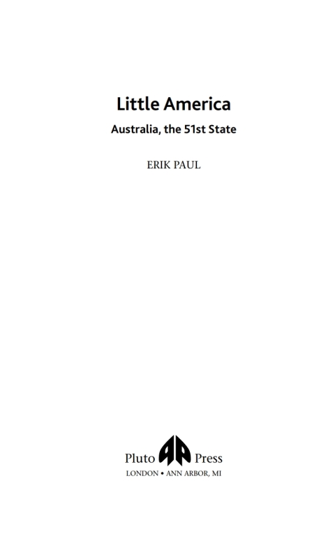 Cover image for book Little America