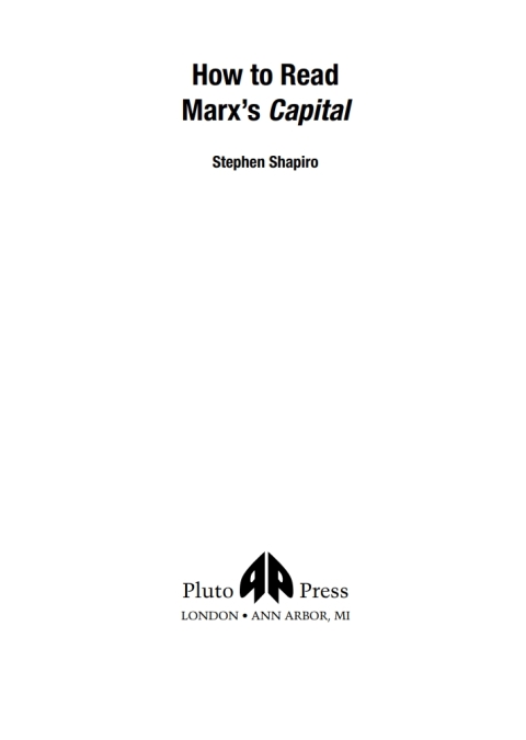 Cover image for book How to Read Marx's Capital