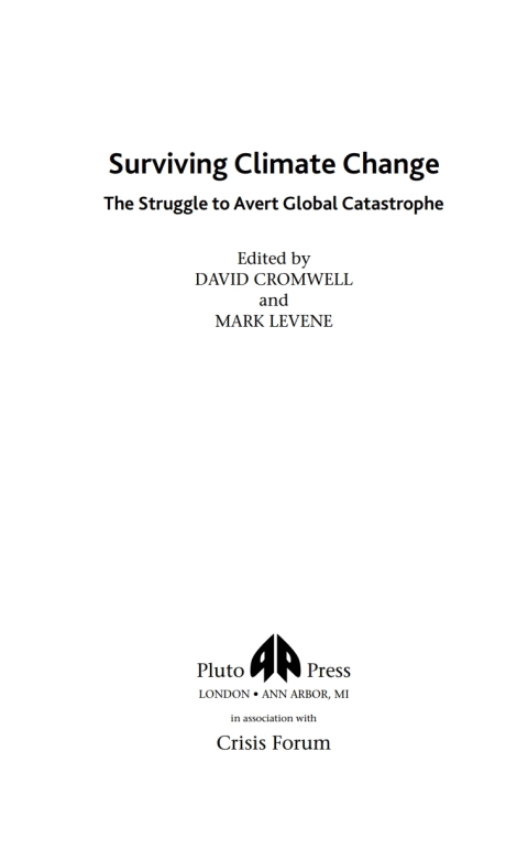 Cover image for book Surviving Climate Change
