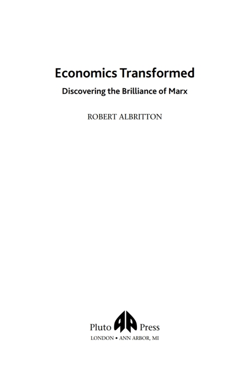 Cover image for book Economics Transformed