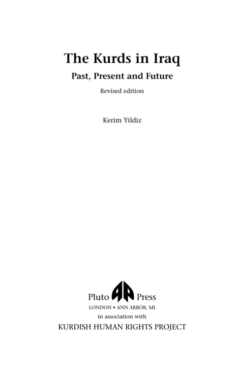 Cover image for book The Kurds in Iraq