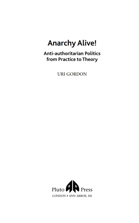 Cover image for book Anarchy Alive!
