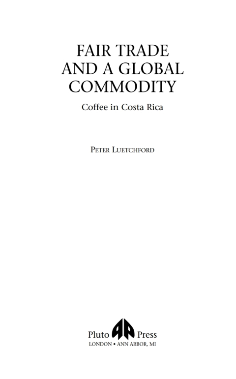Cover image for book Fair Trade and a Global Commodity
