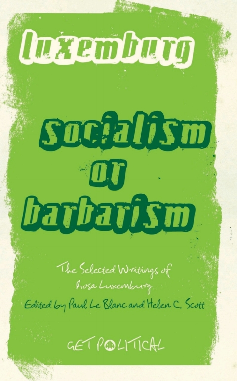 Cover image for book Rosa Luxemburg: Socialism or Barbarism