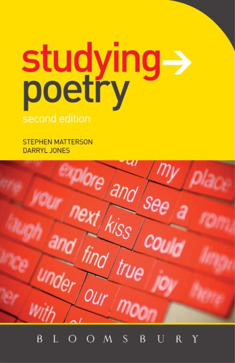 Studying Poetry 