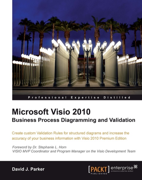 Cover image for book Microsoft Visio 2010 Business Process Diagramming and Validation