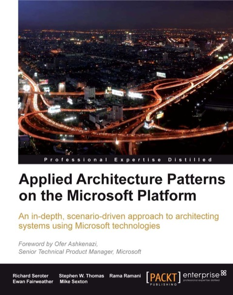 Cover image for book Applied Architecture Patterns on the Microsoft Platform