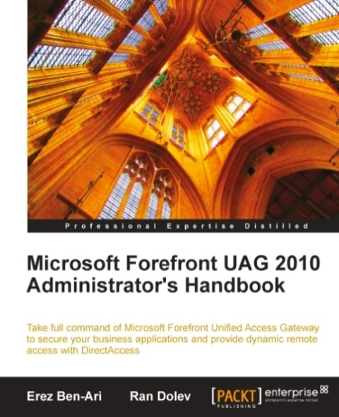 Cover image for book Microsoft Forefront UAG 2010 Administrator's Handbook