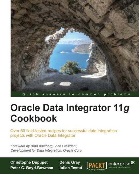 Cover image for book Oracle Data Integrator 11g Cookbook