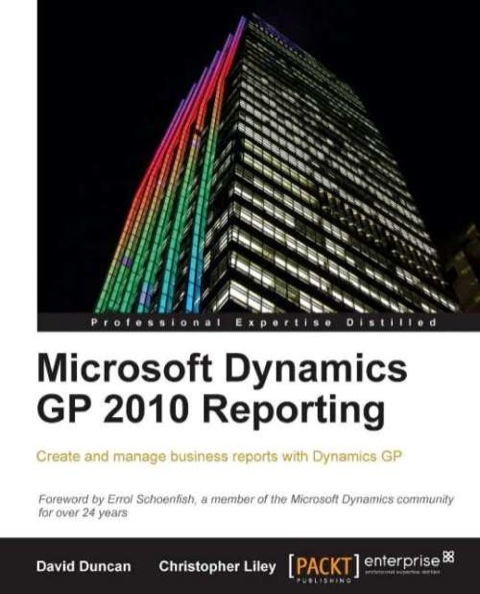 Cover image for book Microsoft Dynamics GP 2010 Reporting