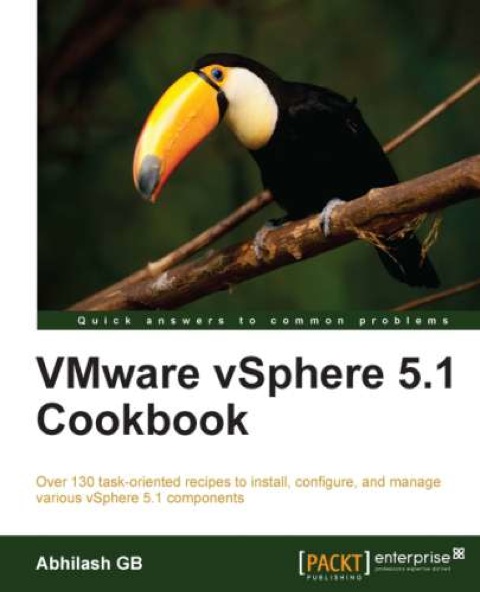 Cover image for book VMware vSphere 5.1 Cookbook