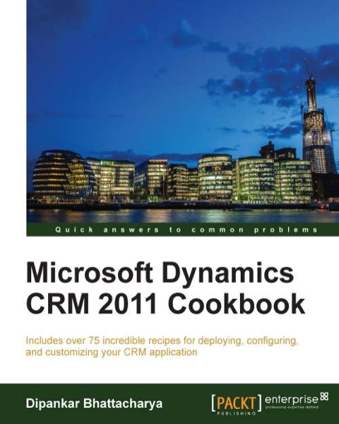 Cover image for book Microsoft Dynamics CRM 2011 Cookbook