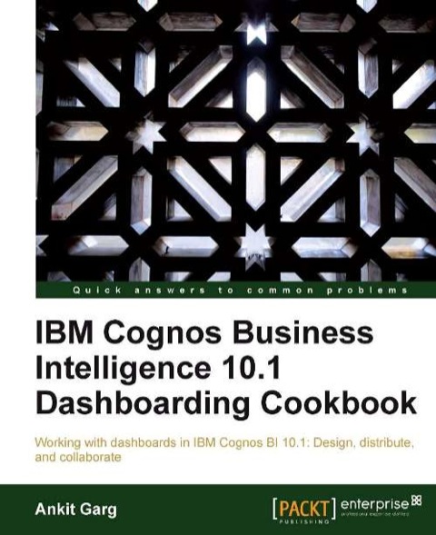Cover image for book IBM Cognos Business Intelligence 10.1 Dashboarding Cookbook