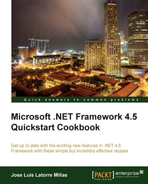 Cover image for book Microsoft .NET Framework 4.5 Quickstart Cookbook