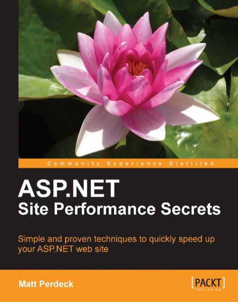 Cover image for book ASP.NET Site Performance Secrets