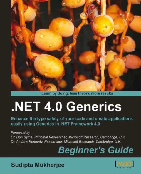 Cover image for book .NET 4.0 Generics Beginner's Guide